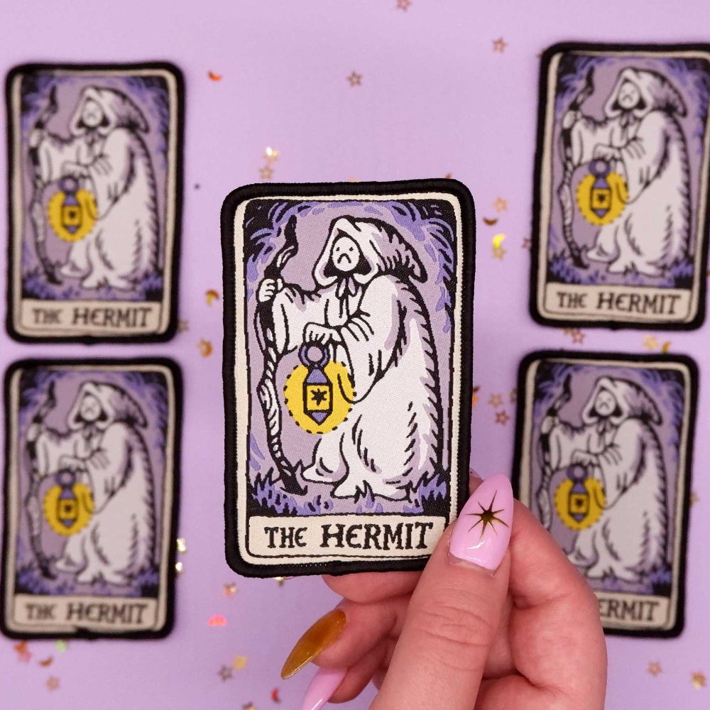 The Hermit Iron On Patch