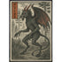 The Jersey Devil Traditional Japanese Ukiyo-e Style Poster