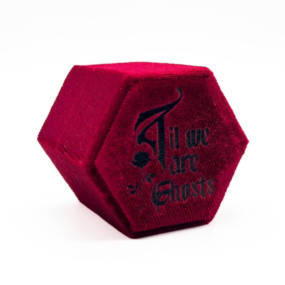Til We are Ghosts Red Ring Box