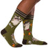 Trash Panda Pizza Party Crew Socks