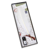 Turkey Quill and Ink Set White