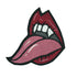 Vampire French Kiss Iron On Patch