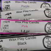 Wax Play Candles