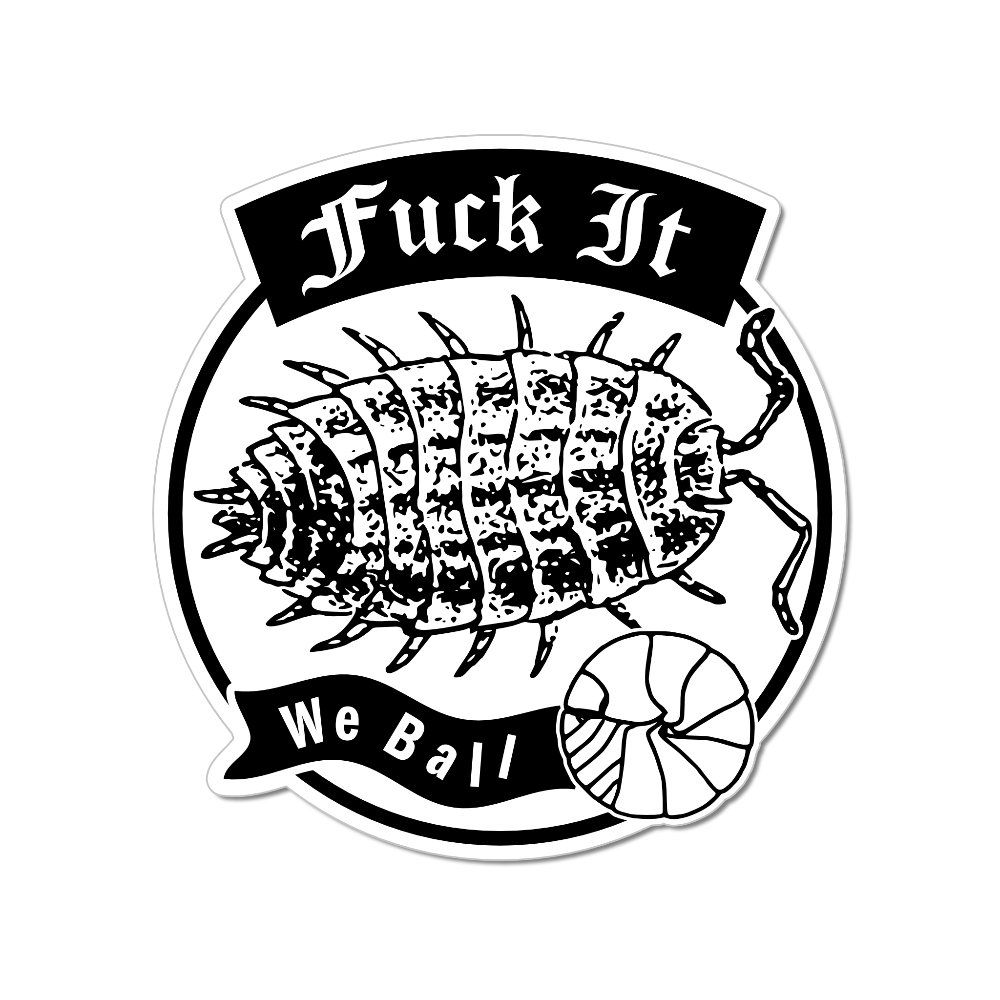 We Ball Die-Cut Sticker