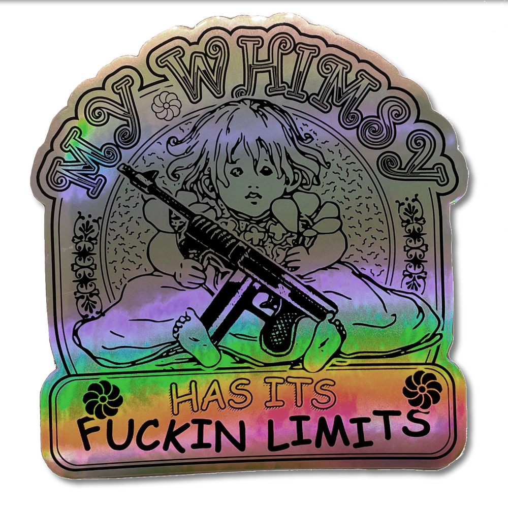 Whimsy Die-Cut Vinyl Sticker