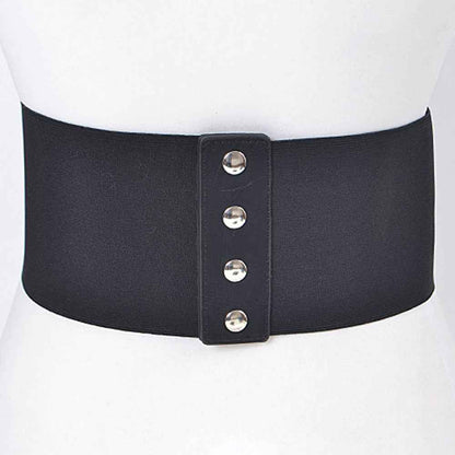 Wide Lace Belt With Red Roses