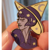 Witch Enamel Pins Moonlit