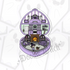 Witch House Polly Pocket Sticker