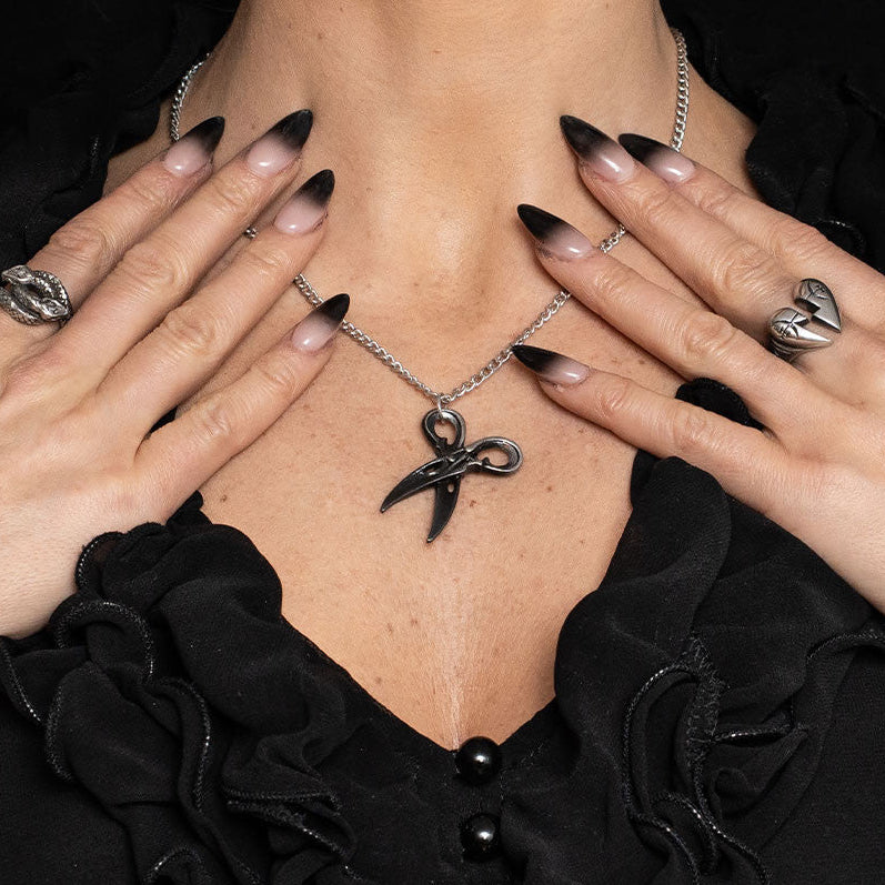 Witches Shears Necklace