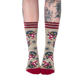 Witchy Whiskers Crew Socks