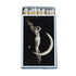 Woman on Crescent Moon Matchbox
