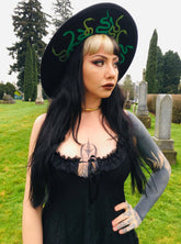 Vegan Felt Hat Medusa