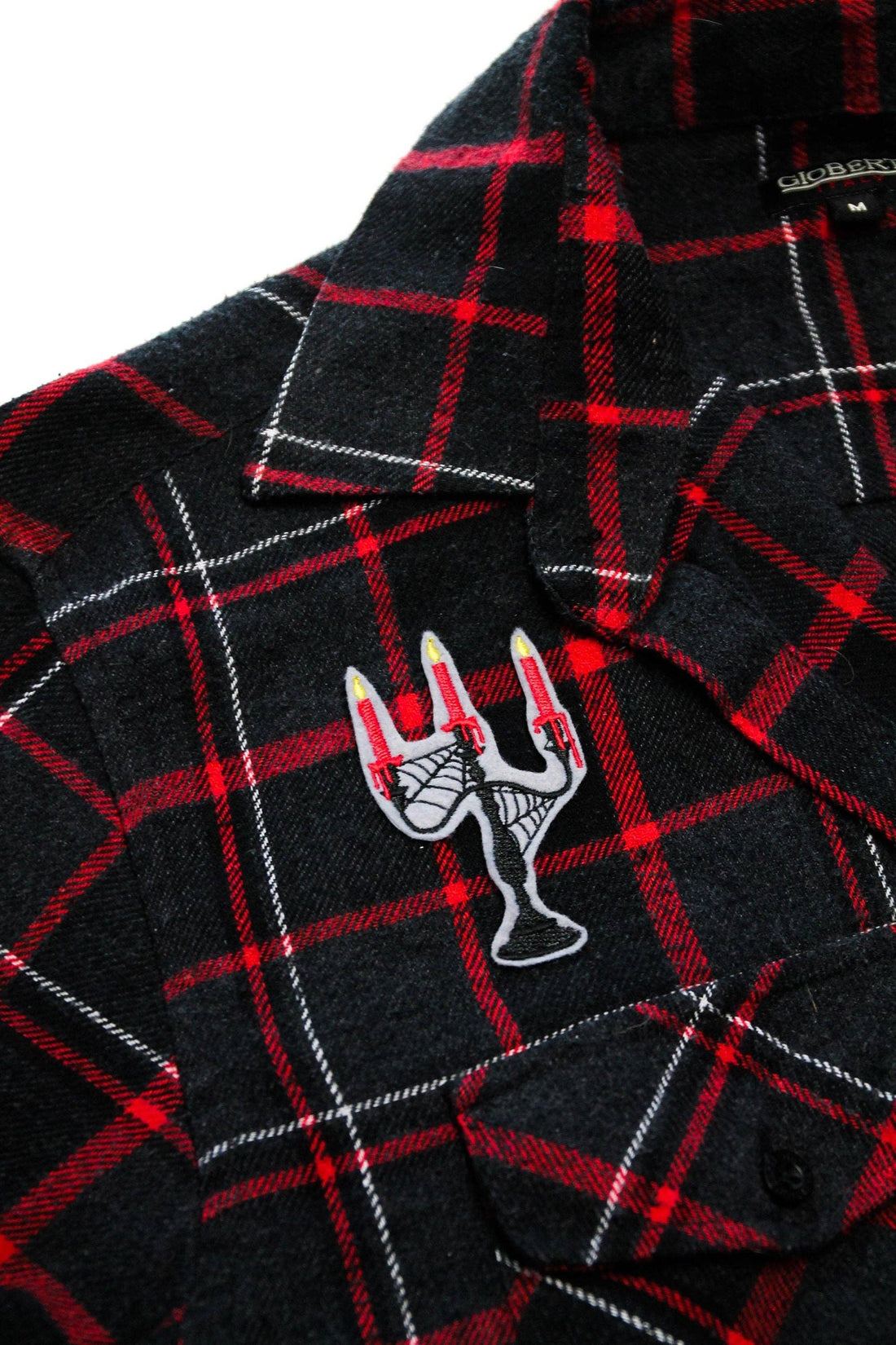 Candelabra Iron On Patch