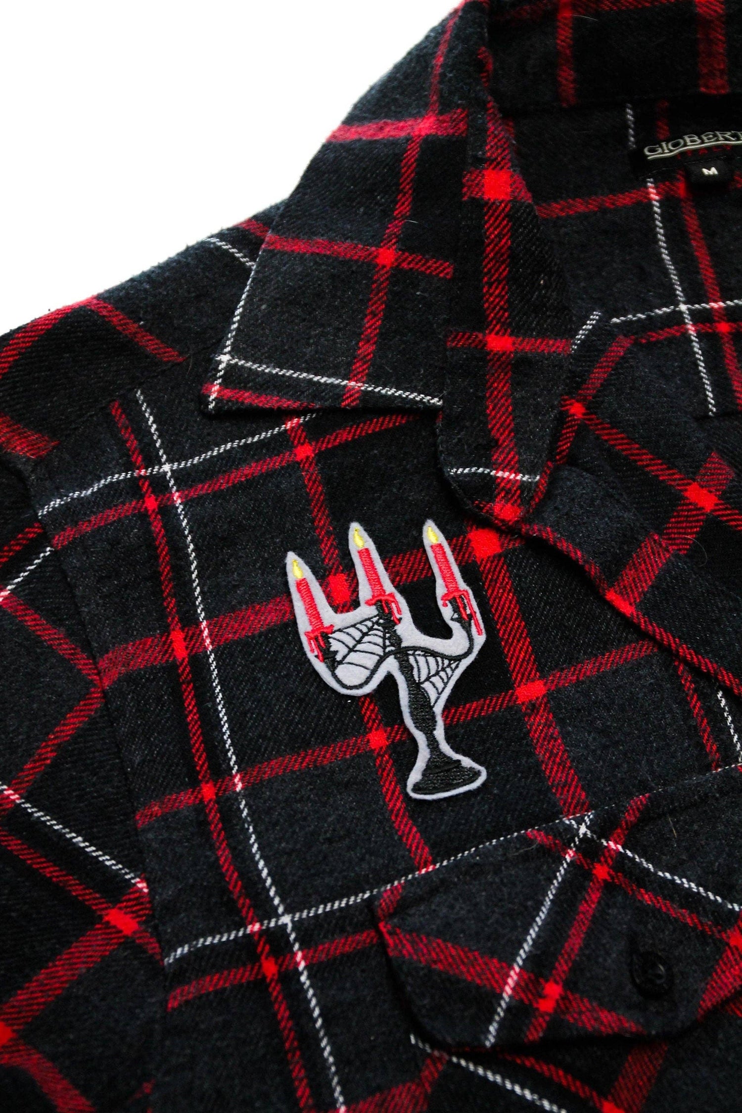 Candelabra Iron On Patch