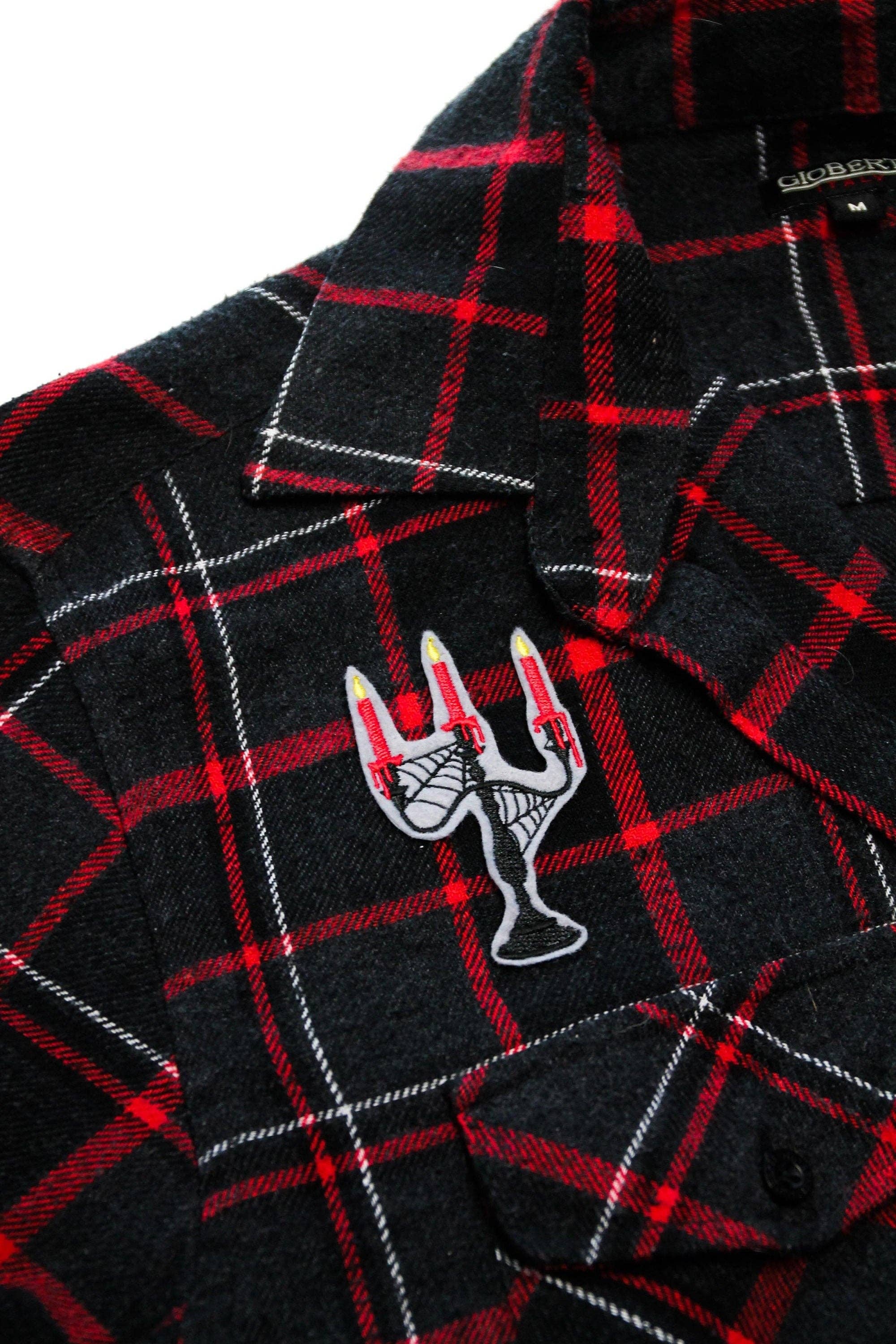Candelabra Iron On Patch