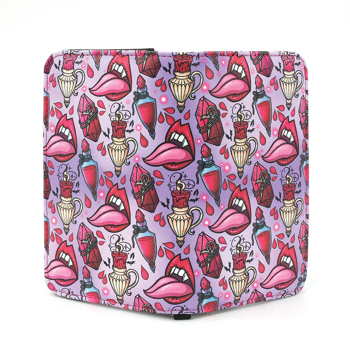 Vampire Tongue Wallet in Vinyl