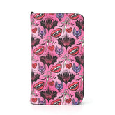 Vampire Smile & Bat Wallet in Vinyl