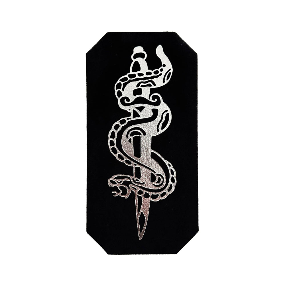 Snake and Dagger Black Ring Holder Home Decor Mysticum Luna   