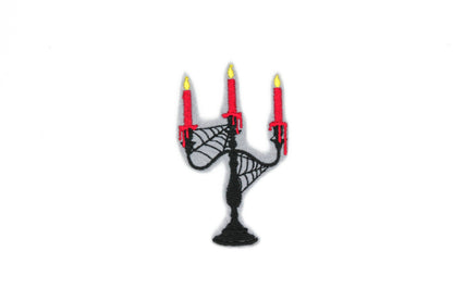 Candelabra Iron On Patch