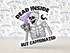Dead Inside But Caffeinated, Coffee Sticker