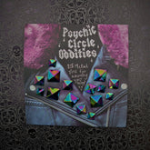 Rainbow Metal Pyramid Stud Pin Set