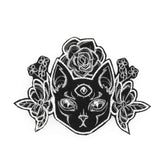 Mystique Three-Eyed Cat Large Patch
