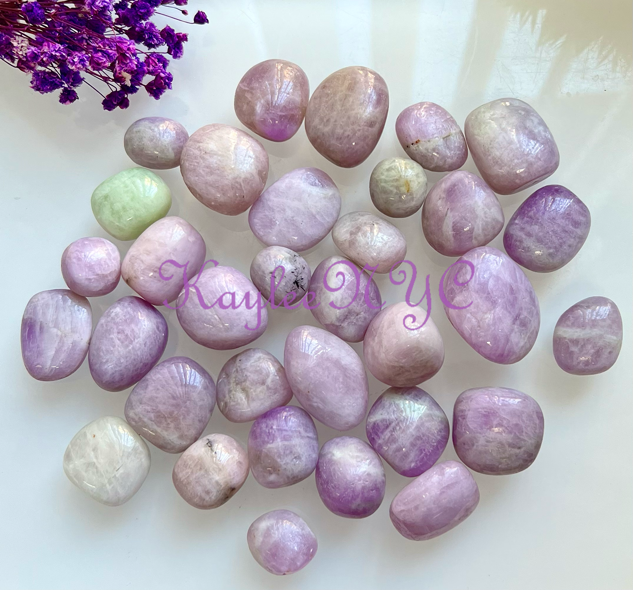 Kunzite Tumbled Crystal