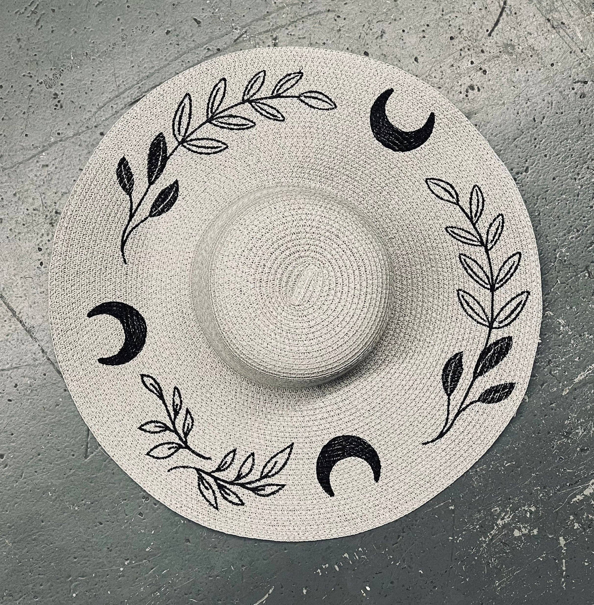 Floppy Sun Hat Grey Fern Moon