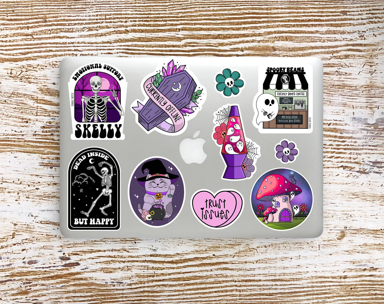 Spooky Gumball Machine Sticker, Halloween Stickers