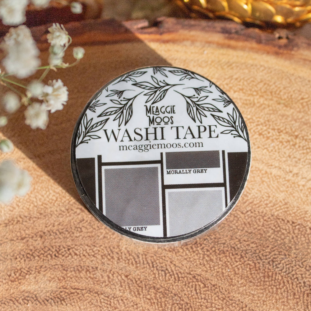 Washi Tape Morally Grey Paint Chips