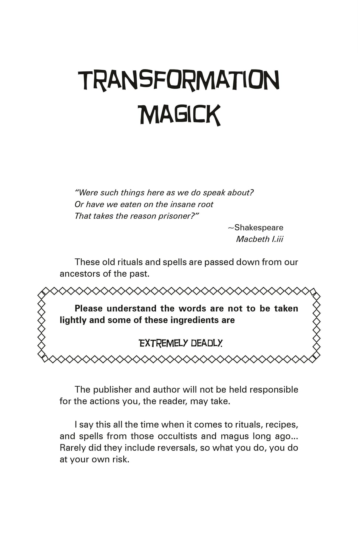 Werewolves: Myth, Mystery, and Magick