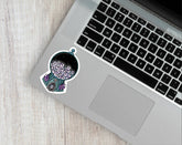 Spooky Gumball Machine Sticker, Halloween Stickers