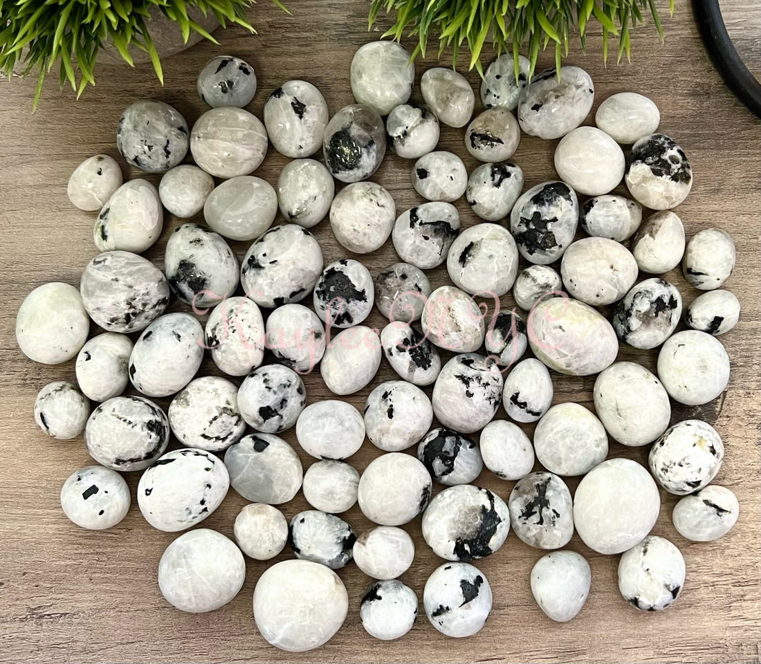 Rainbow Moonstone Tumbled Crystal