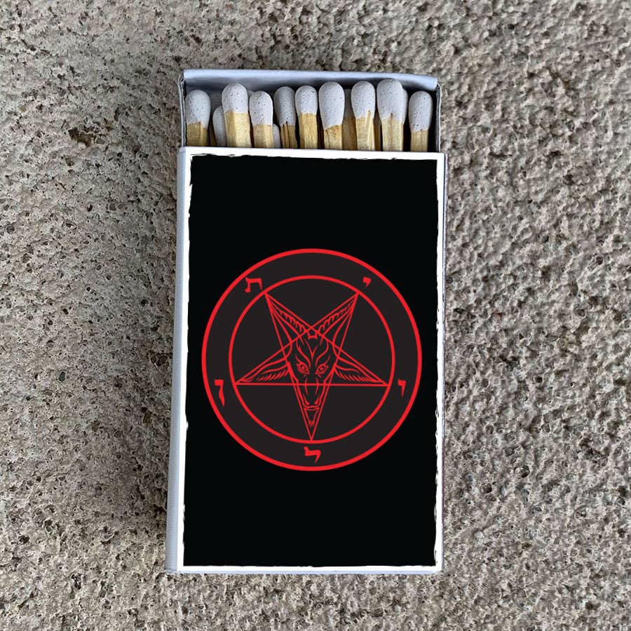 Sigil of Baphomet Matchbox