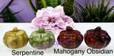 Assorted Stone Pumpkins