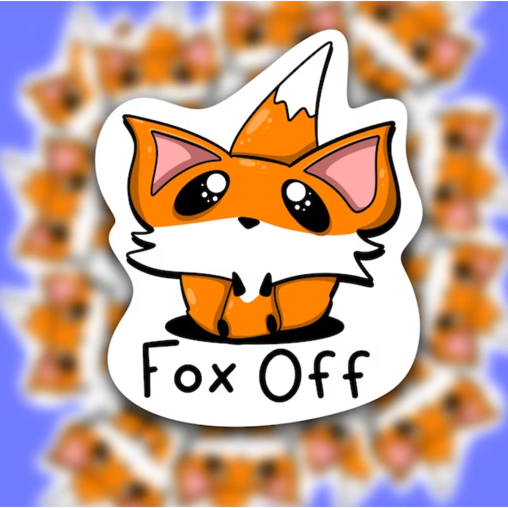 Fox Off Local Sticker Sticker FoxOffArt   