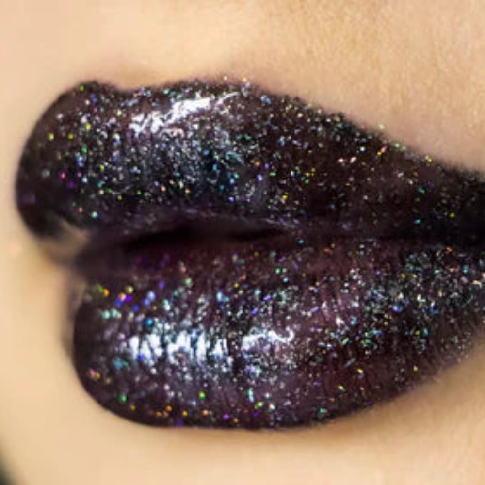 Holographic Lip Glitz Black Magic