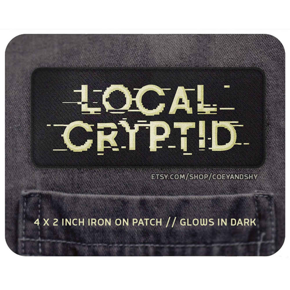 Local Cryptid Patch Bric-A-Brac Coey & Shy   