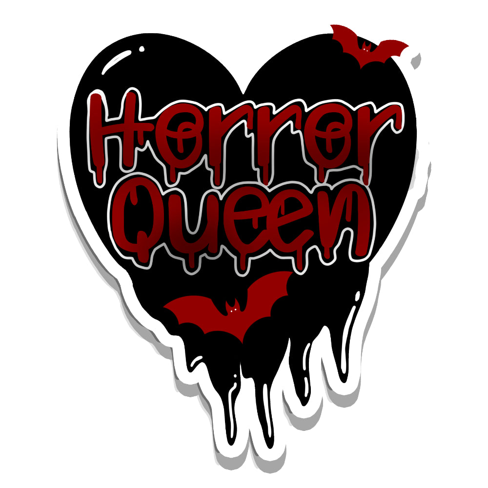 Gothic Horror Queen Vinyl Sticker Sticker Rebel and Siren   