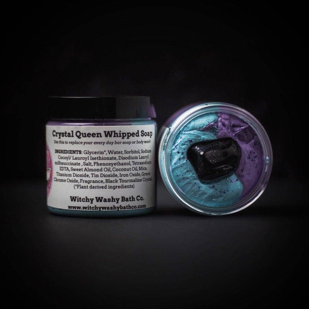 Crystal Queen Whipped Soap Self Care Witchy Washy Bath ®   