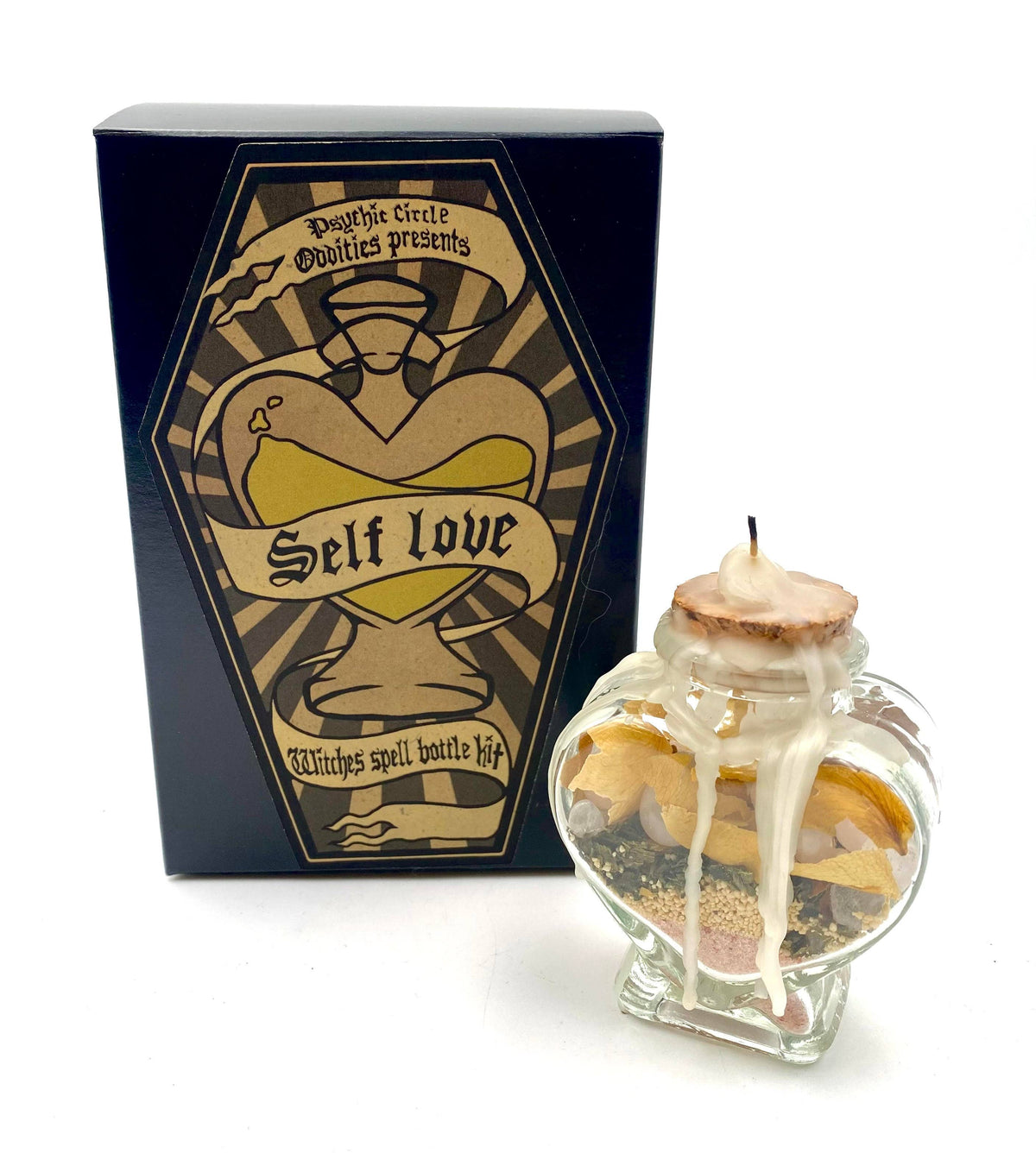 DIY Spell Bottle Kit Self Love