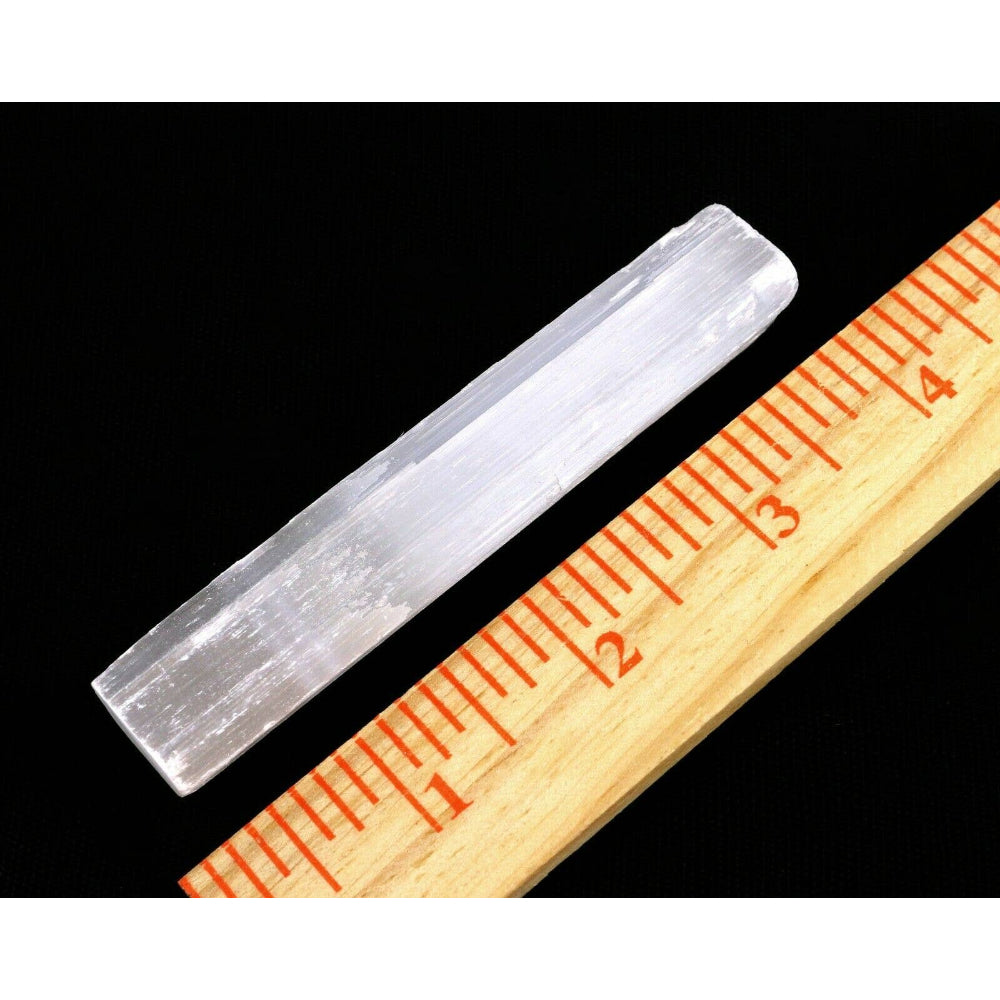 Selenite Crystal Wand 4 Inch Witchcraft DESIGNS BY DEEKAY INC   