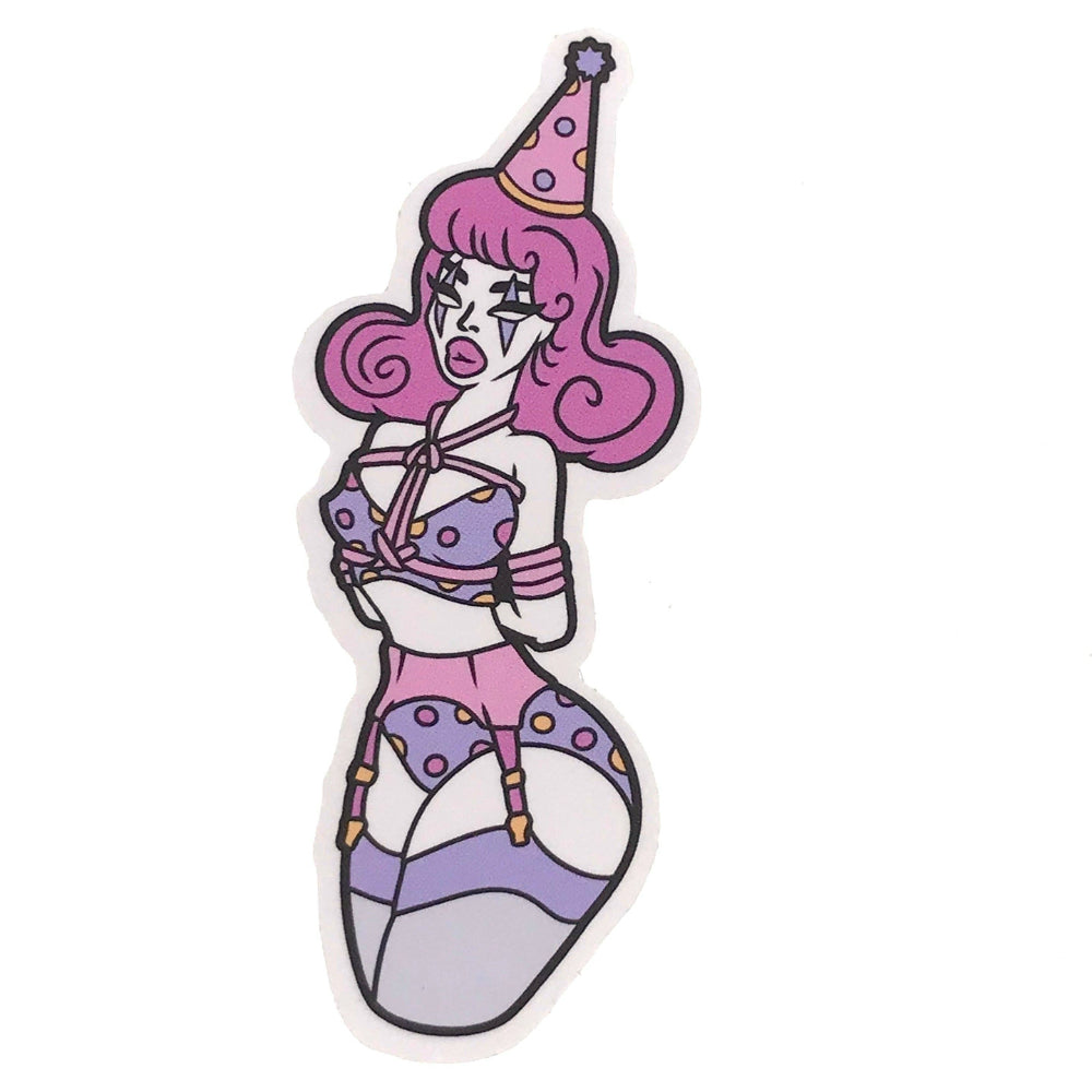 Rope Clown Sticker