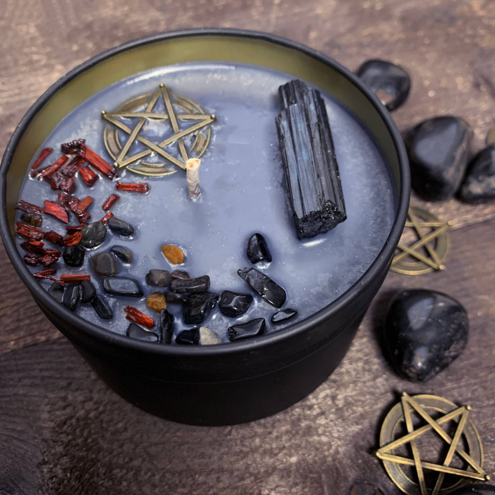 Protection Candle Witchcraft Of Forest and Fae   
