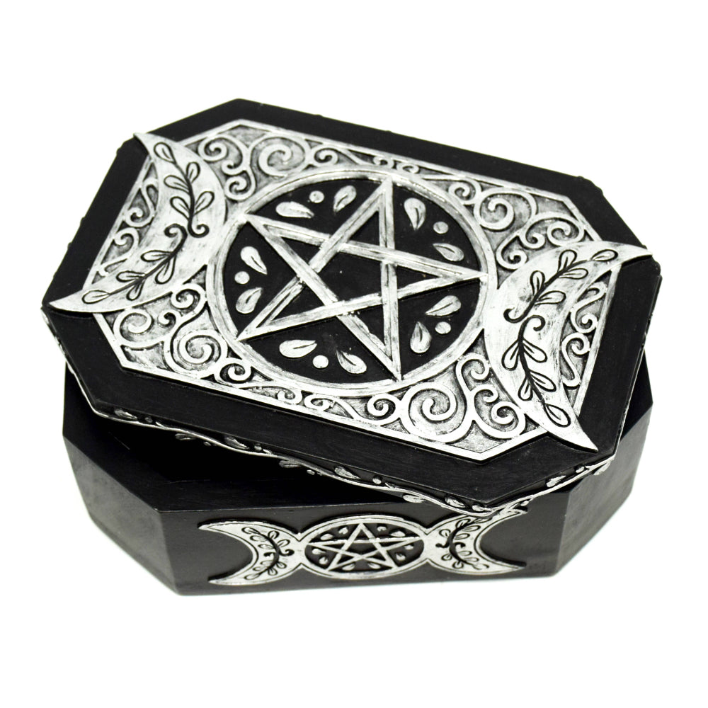Pentagram Tarot Box Home Decor Fantasy Gifts   