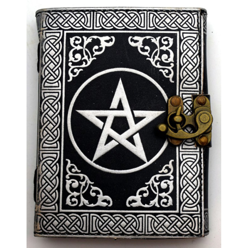Black and White Pentagram Journal Stationery Fantasy Gifts   