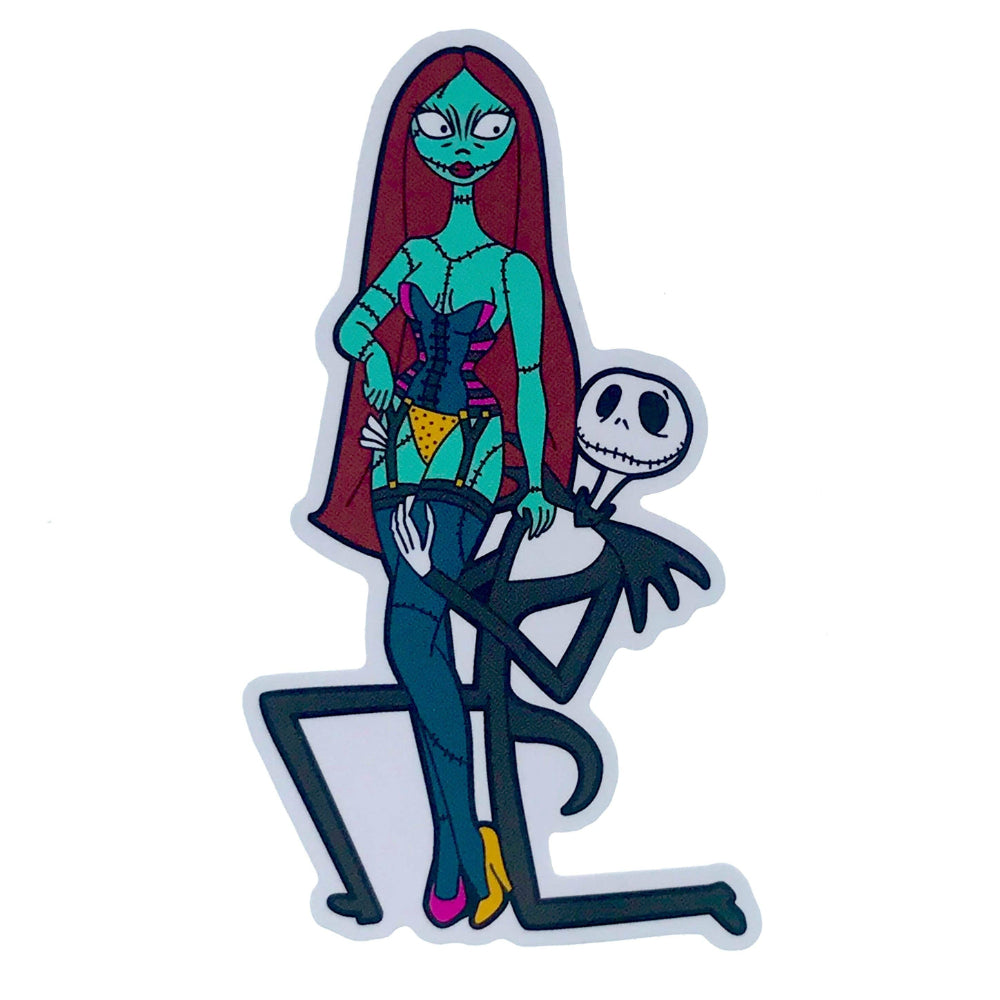 Jack and Sally Sticker