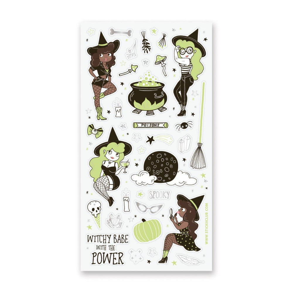 Spooky Babes Sticker Sheet