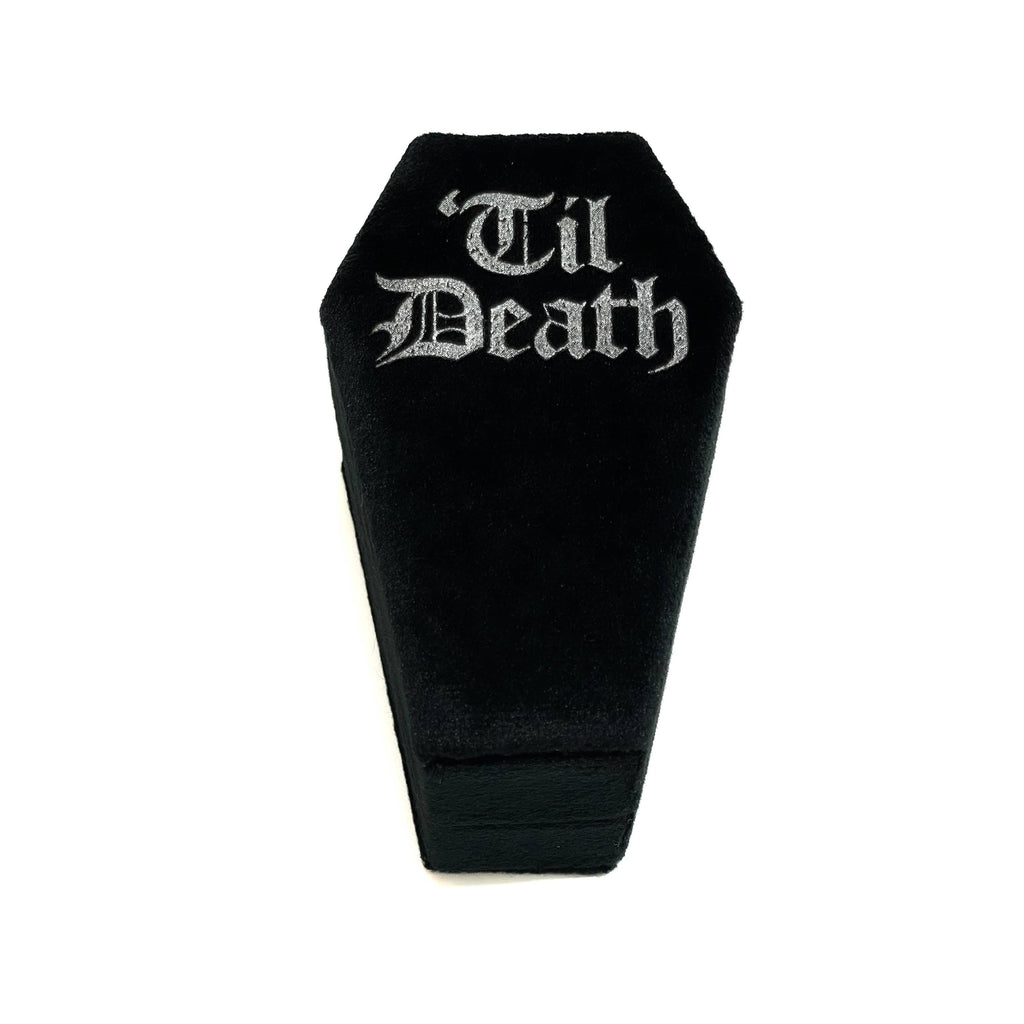 Til Death Coffin Ring Box Bric-A-Brac Mysticum Luna   