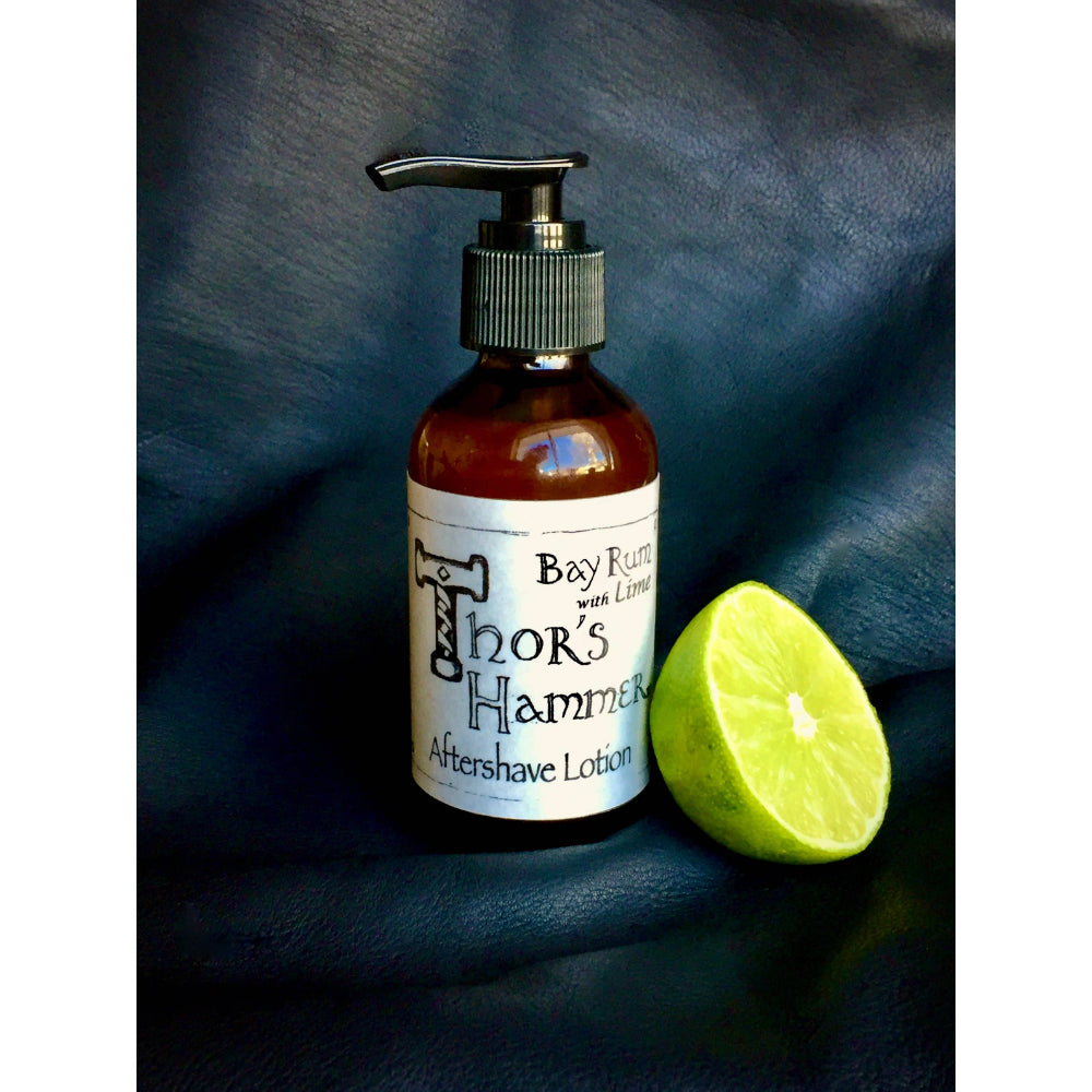 Aftershave Lotion Lime Bay Rum Self Care Freyja's Magic   